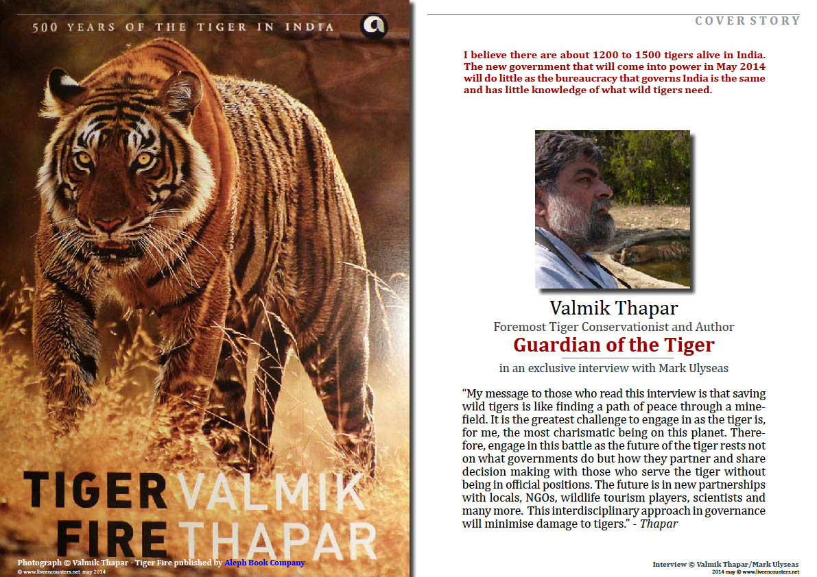 Valmik Thapar Guardian of the Tiger - Page 01