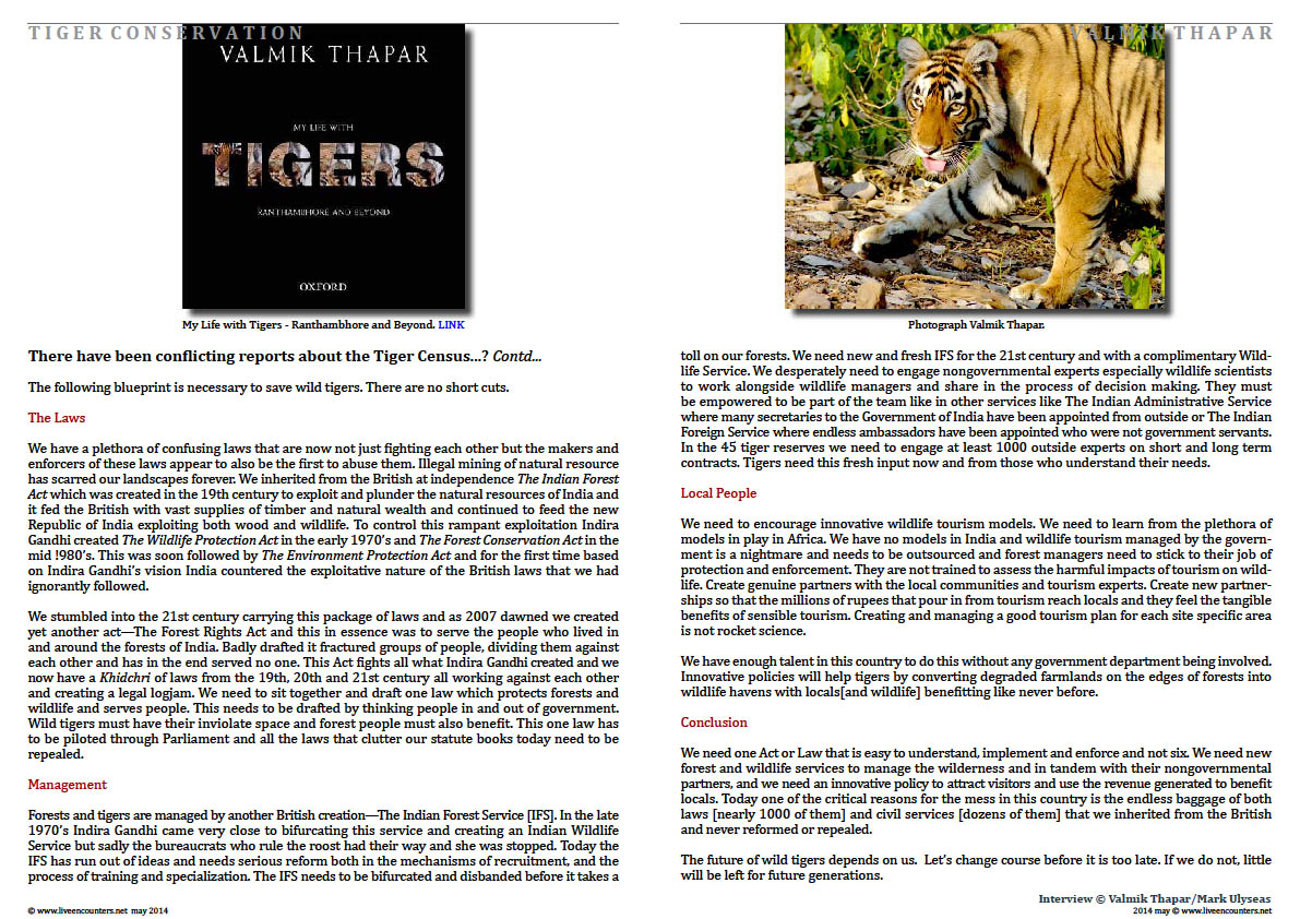 Valmik Thapar Guardian of the Tiger - Page 07