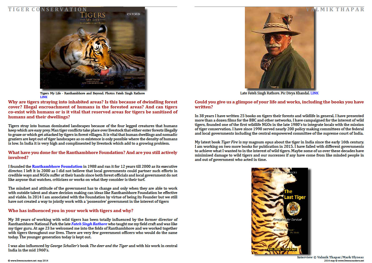 Valmik Thapar Guardian of the Tiger - Page 08