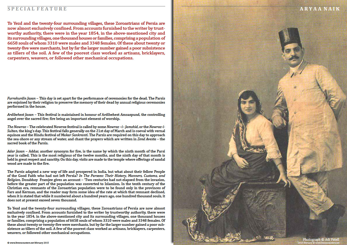 Page 4 People of the Good Faith - Brief history of the Parsis - Aryaa Naik 