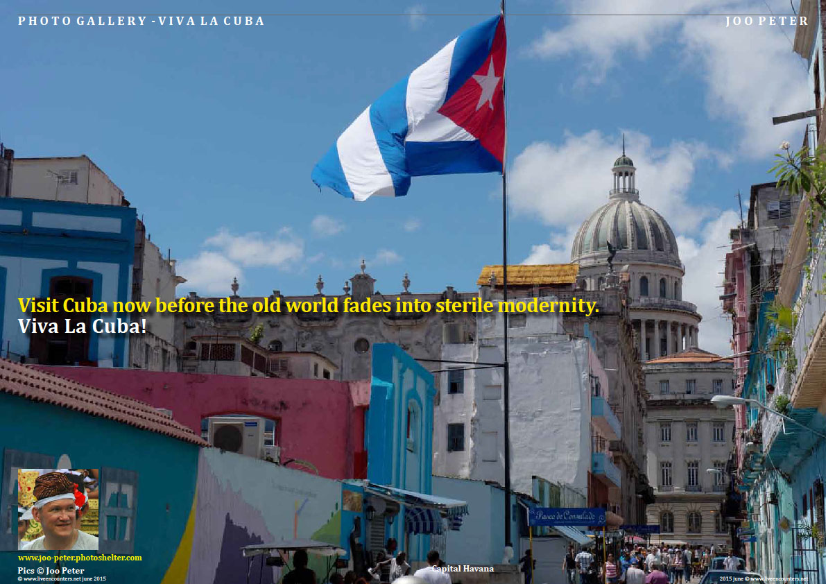 Joo Peter Viva La Cuba Live Encounters Magazine June 2015Page One cuba JP