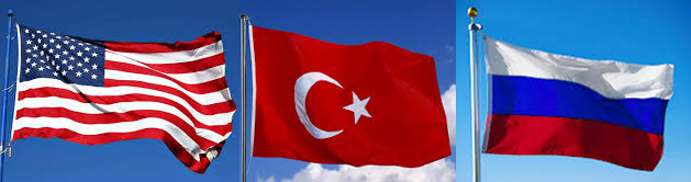 USA Turkey and Russia