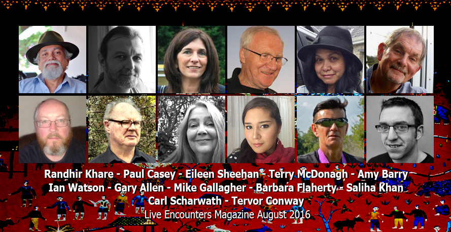 Live Encounters Poetry August 2016