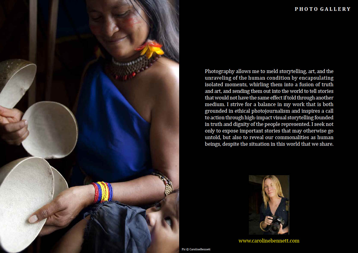 Caroline Bennett LE Mag January 2012