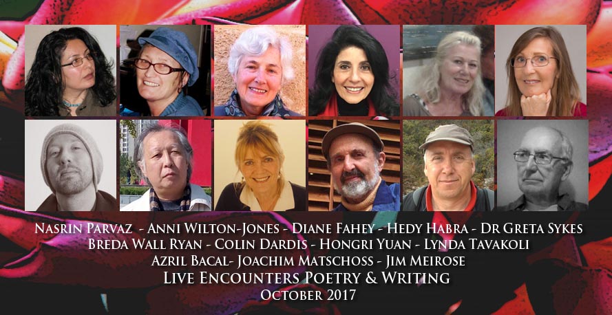 Live Encounters Poetry & Writing October 2017