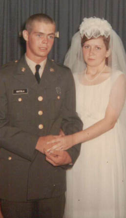 Mom and Dad on their wedding day