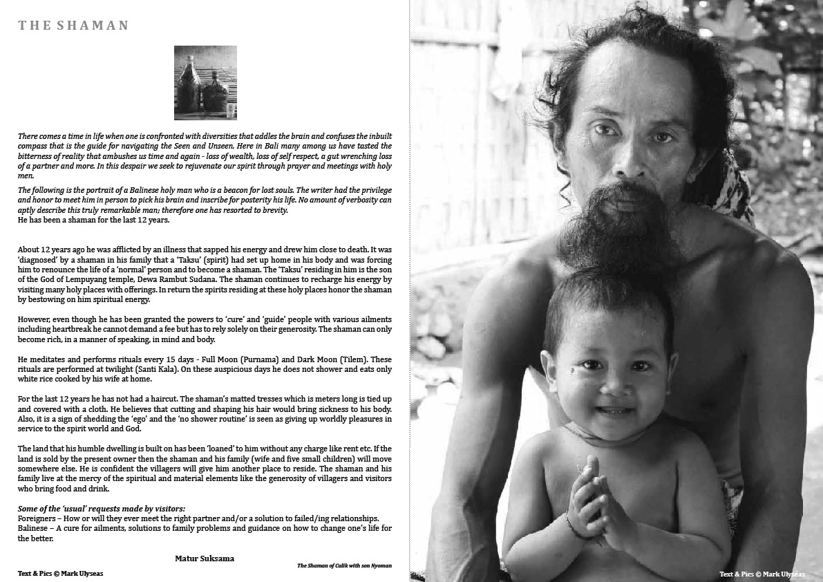 Shaman LE Mag May 2010