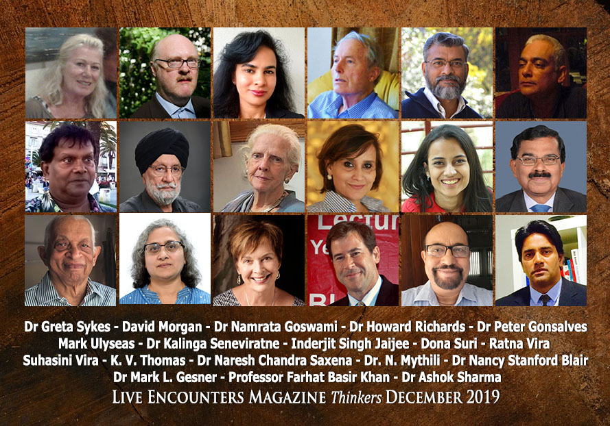 Live Encounters Magazine Thinkers December 2019