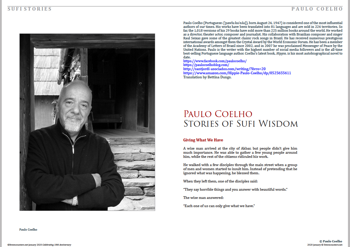 01 Paulo Coelho LE Jan 2020