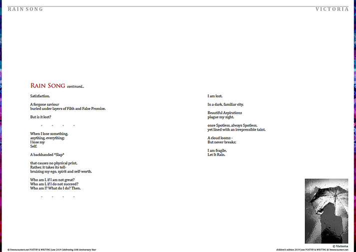 2 © Victoria rain Child LE P&W June 2019