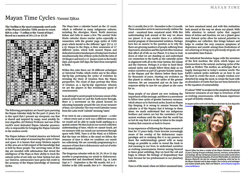 © Vasumi Zjikaa LE Mag Inaugural March-April 2010